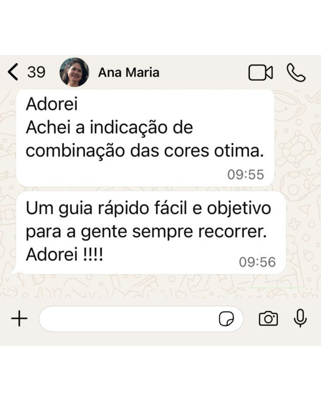 Depoimento WhatsApp 1