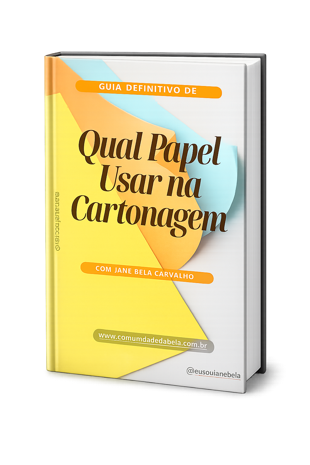 Mockup do Guia de Papel para Cartonagem